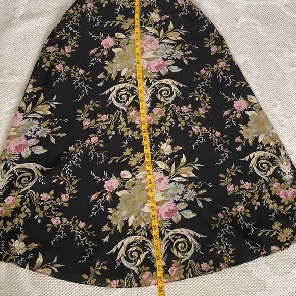 Vintage 90’s Casual Corner maxi flowers skirt - Picture 9 of 17